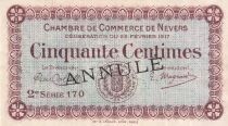 Billet Frankreich 50 centimes 1917