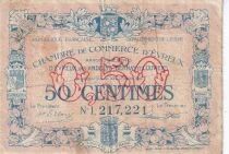 Billet Frankreich 50 centimes 1920