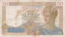 Billet Frankreich 50 francs 1937
