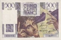 Billet Frankreich 500 francs 1945