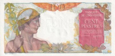 Billet French Indo-China 100 piastres 1947-1954