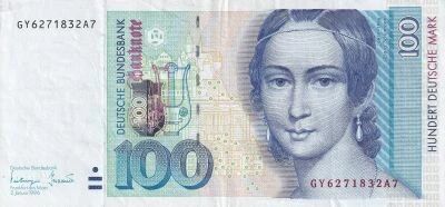 Billet Germania (Repubblica Federale) 100 deutsche mark 1996