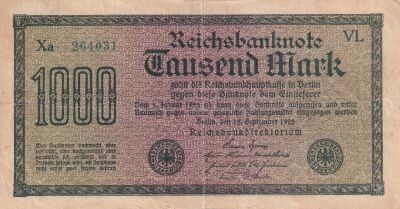 Billet Germany 1000 mark 1922