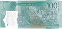 Billet Giamaica 100 dollars Marcus Garvey, Jama&icirc;cain, leader des rastafari 2022