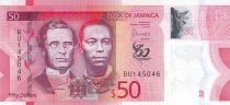 Billet Giamaica 50 dollars Paul Bogle, Rebel jama&iuml;cain 2022