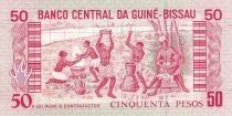 Billet Guinea-Bissau 50 pesos 1990