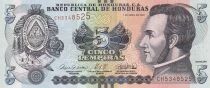 Billet Honduras 5 lempira 2022