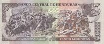 Billet Honduras 5 lempira 2022