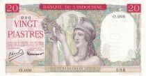 Billet Indo-Cina francese 20 piastres 1949