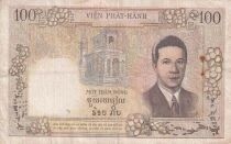 Billet Indochina Francesa 100 piastres 1954