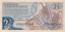 Billet Indonesia 2.5 rupiah 1961