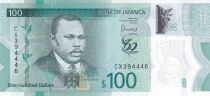 Billet Jamaika 100 dollars Marcus Garvey, Jama&icirc;cain, leader des rastafari 2022