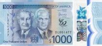 Billet Jamaika 1000 dollars Alexander Bustamante, homme politique jama&iuml;cain 2022