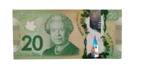 Billet Kanada 20 dollars Elisabeth II, Reine d\'Angleterre et du Commonwealth 2012