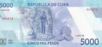 Billet Kuba 5000 peso 2026