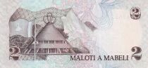 Billet Lesoto 2 maloti Moshoehoe II, Roi 1984