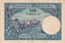 Billet Madagaskar 10 francs 1947-1953