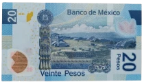 Billet Mexico 20 pesos Benito Pablo Juarez, Pr&eacute;sident 2006