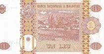 Billet Moldavia 1 leu 1998
