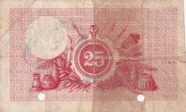 Billet Neuen Hebriden 25 francs 1921