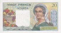 Billet Neukaledonien 20 francs 1951-1963