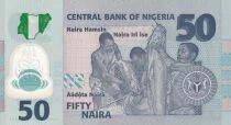 Billet Nigeria 50 naira 2009