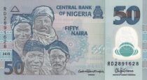 Billet Nigeria 50 naira Abubakar Tafawa Balewa, premier ministre 2015