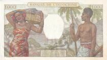 Billet Nueva Caledonia 1000 francs 1957