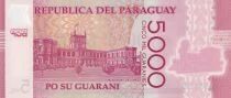 Billet Paraguay 5000 guaranies Bernardino Caballero 2011
