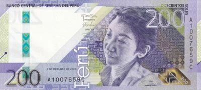 Billet Peru 200 soles 2024