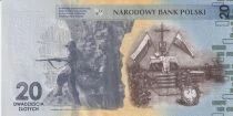 Billet Polen 20 zlotych 2024