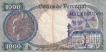Billet Portogallo 1000 escudos Marie II du Portugal 1967
