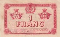 Billet Pyr&eacute;n&eacute;es-Orientales 1 franc 1916