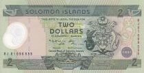 Billet Salomonen 2 dollars 2001