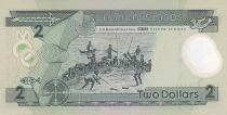 Billet Salomonen 2 dollars 2001