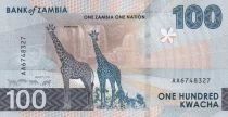 Billet Sambia 100 kwacha 2024