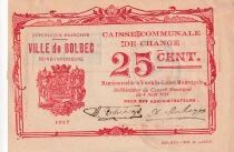 Billet Seine-Maritime 25 centimes 1917
