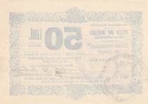 Billet Seine-Maritime 50 cent 1914