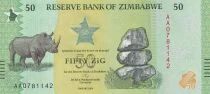 Billet Simbabwe 50 Zig 2026