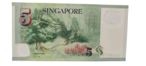 Billet Singapore 5 dollars 2020