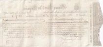 Billet Spagna 200 pesos fuertes 1837
