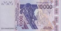 Billet Staaten von Westafrika 10000 cfa 2003