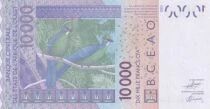 Billet Stati dell\'Africa dell\'ovest 10000 cfa 2003