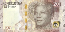 Billet S&uuml;dafrika 20 rand Nelson Mandela 2023