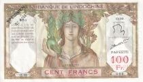 Billet Tahiti 100 francs 1937-1965