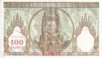 Billet Tahiti 100 francs 1937-1965