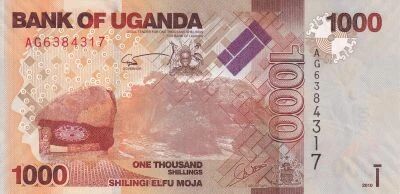 Billet Uganda 1000 shilling 2010