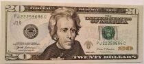 Billet USA 20 dollars 2017