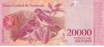 Billet Venezuela 20000 bolivares Simon Bolivar 2017