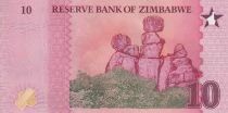 Billet Zimbabue 10 Zig 2026